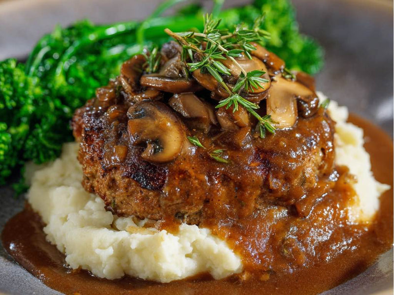 Slow Cooker Brown Gravy Salisbury Steak In The Instant Pot