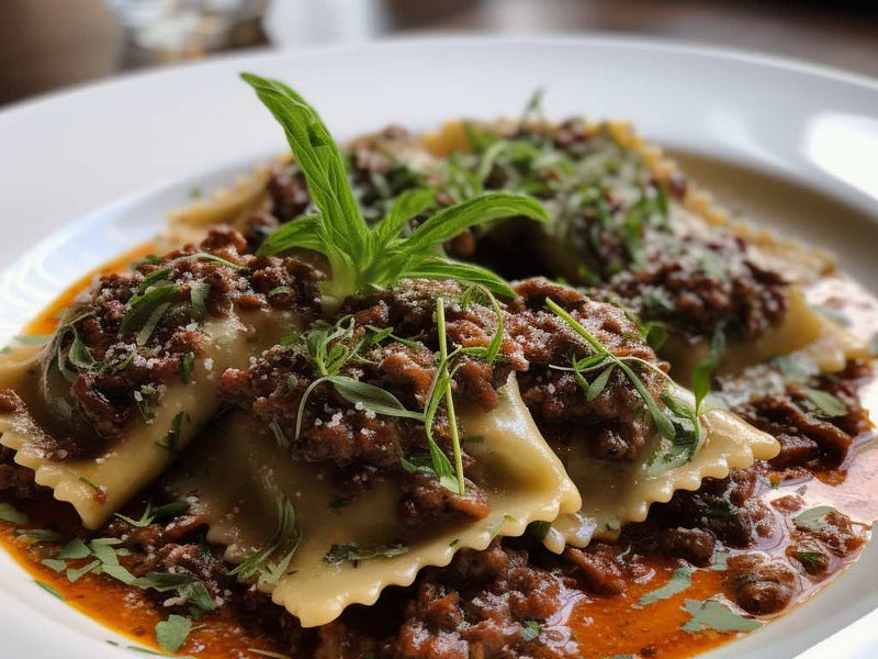 Short Rib Ravioli - Chisel & Fork