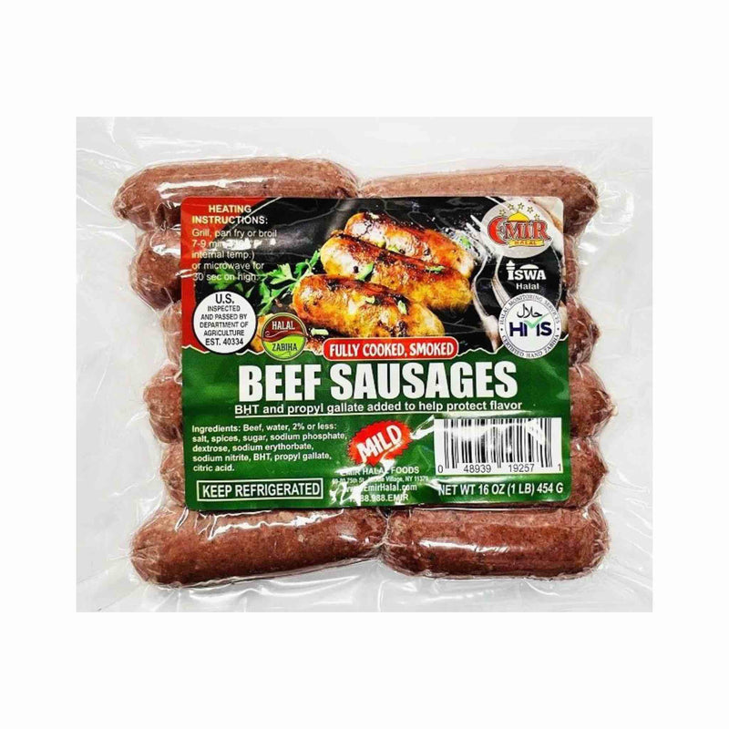 Zabiha Halal Beef Breakfast Sausage - Pack