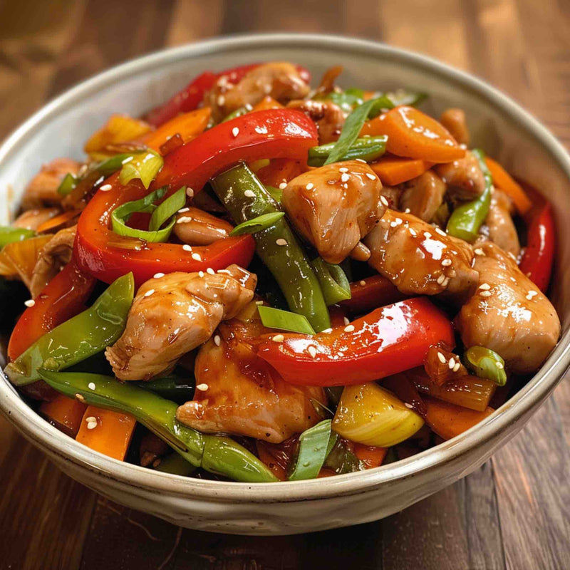 Halal Chicken Tenders Stir Fry