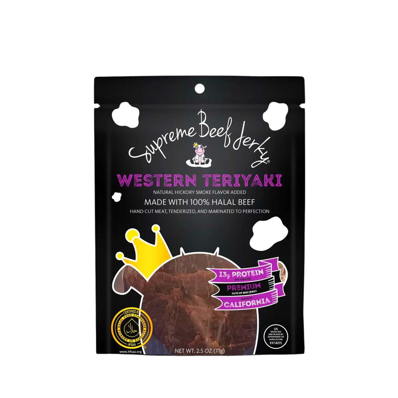 Halal Jerky Western Teriyaki Flavor