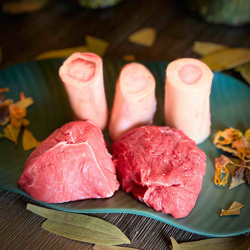 Halal Nalli Nihari Meat Marrow Bones with Boneless Shank