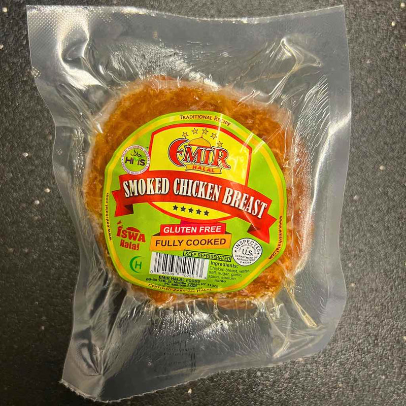 Halal Smoked Chicken Breast - Label