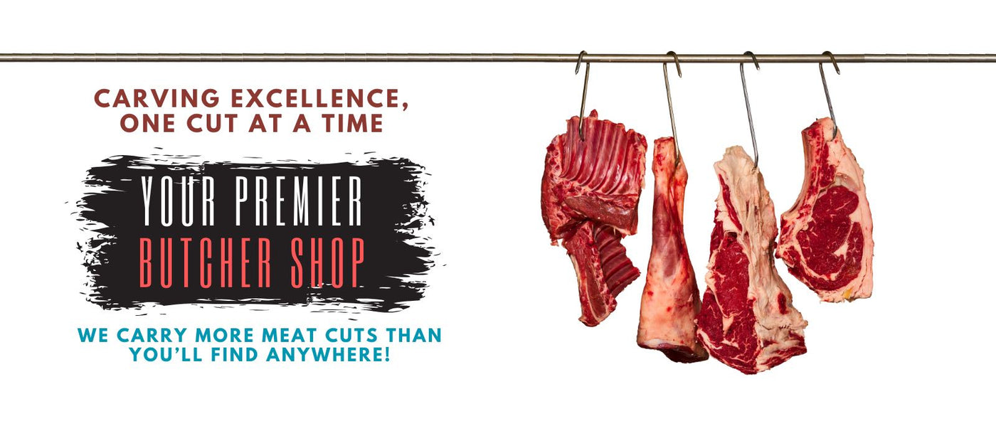 Your Premier Butcher Shop - Desktop Banner