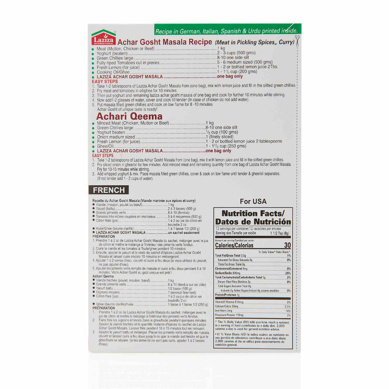 Laziza Kofta Recipe Mix