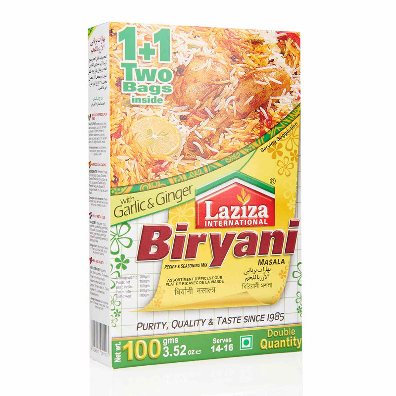 Laziza Biryani Recipe Mix - Front