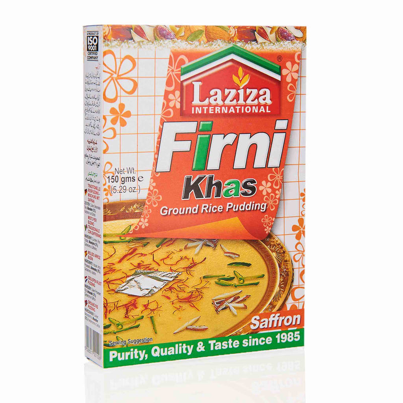Laziza Saffron Firni Mix - Front