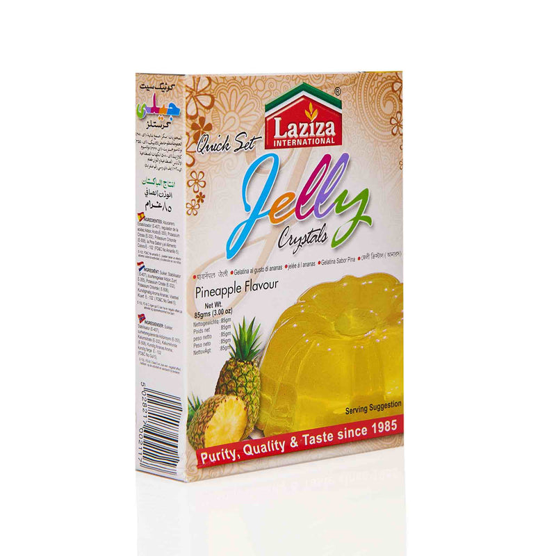 Laziza Pineapple Jelly Crystals - Front