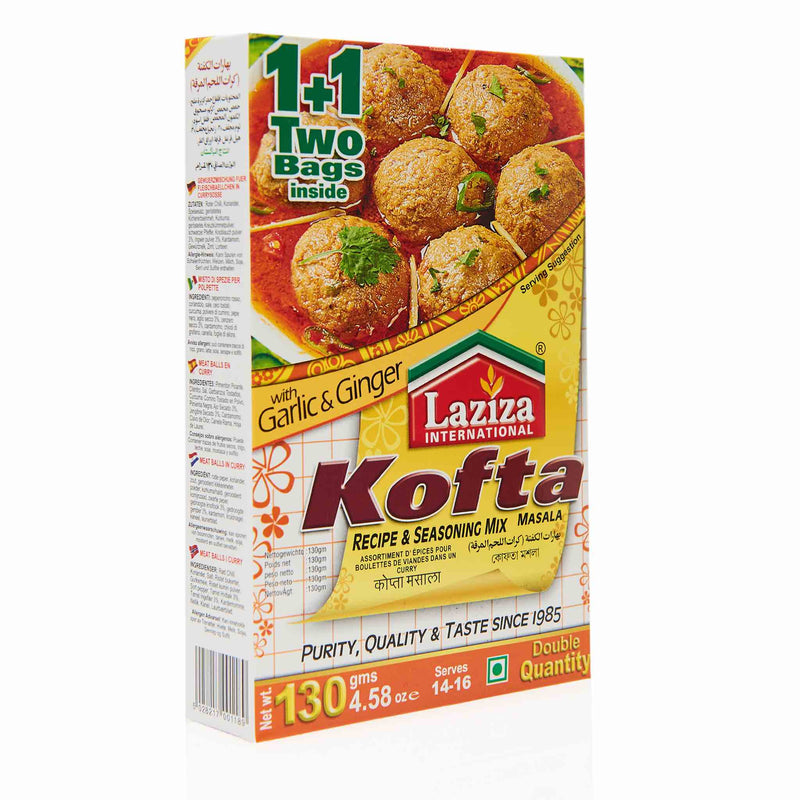 Laziza Kofta Recipe Mix - Front