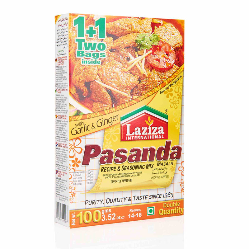 Laziza Pasanda Recipe Mix - Front
