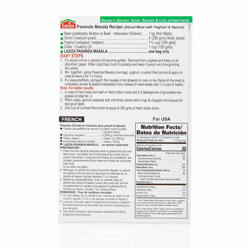 Laziza Kofta Recipe Mix