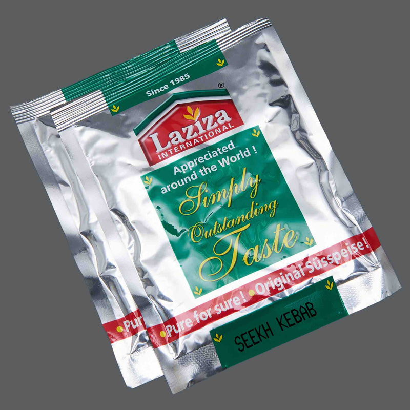 Laziza Seekh Kebab Recipe Mix - Open Box