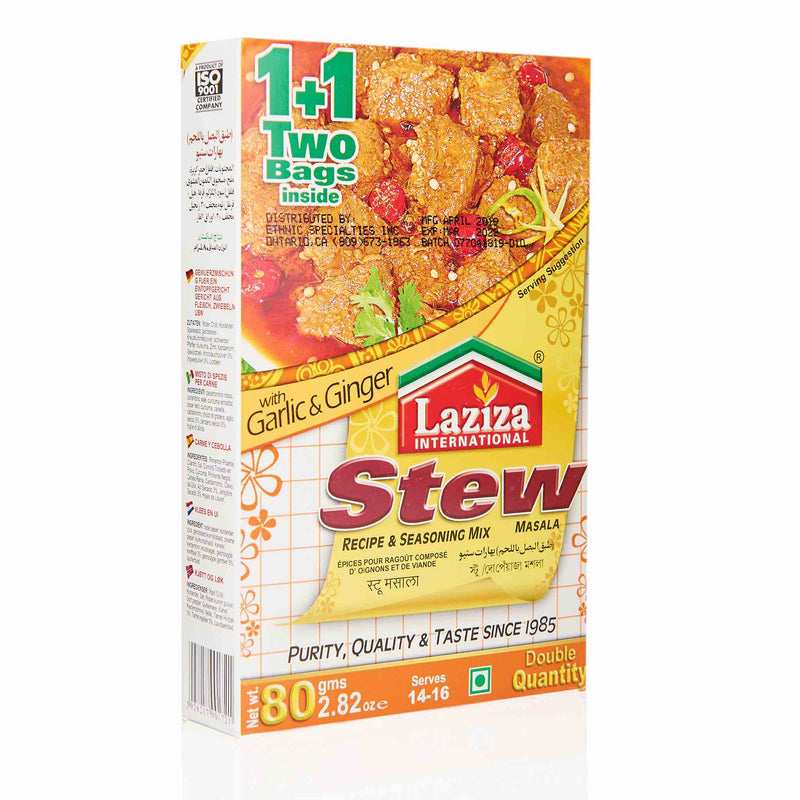 Laziza Stew Gosht Recipe Mix - Front