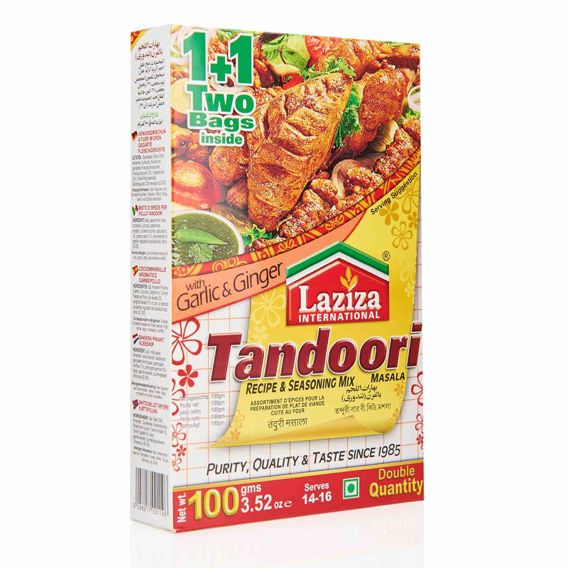 Laziza Tandoori Recipe Mix - Front