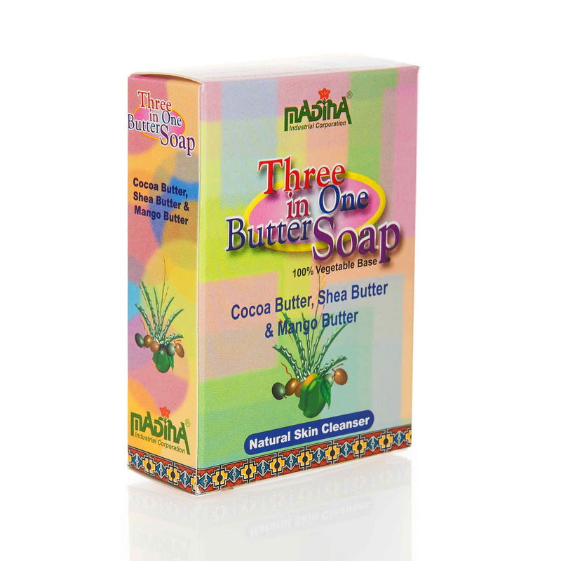 Madina Halal 3 in 1 Butter Soap - Back