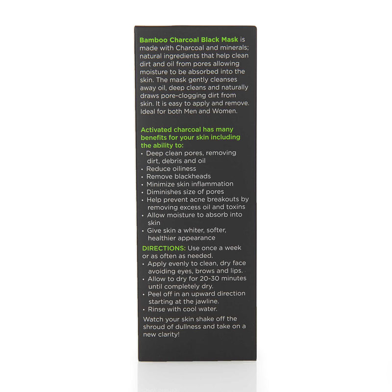 Madina Halal Bamboo Charcoal Whitening Facial Mask - Application