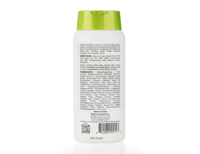 Madina Halal Herbal Shampoo - Ingredients