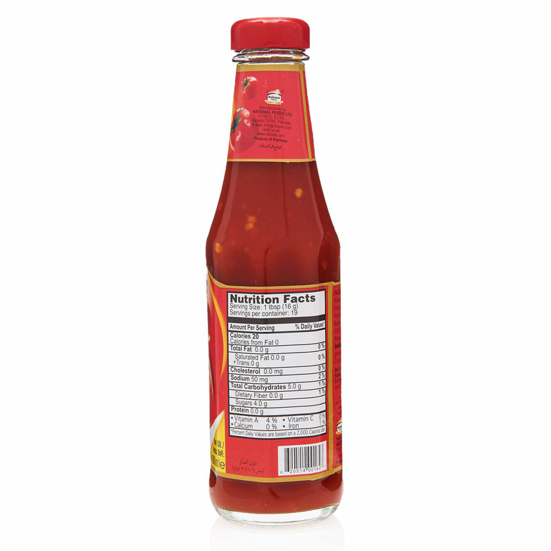 National Hot & Spicy Sauce - Nutritional Facts