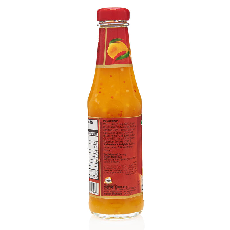National Mango Chilli Sauce - Ingredients