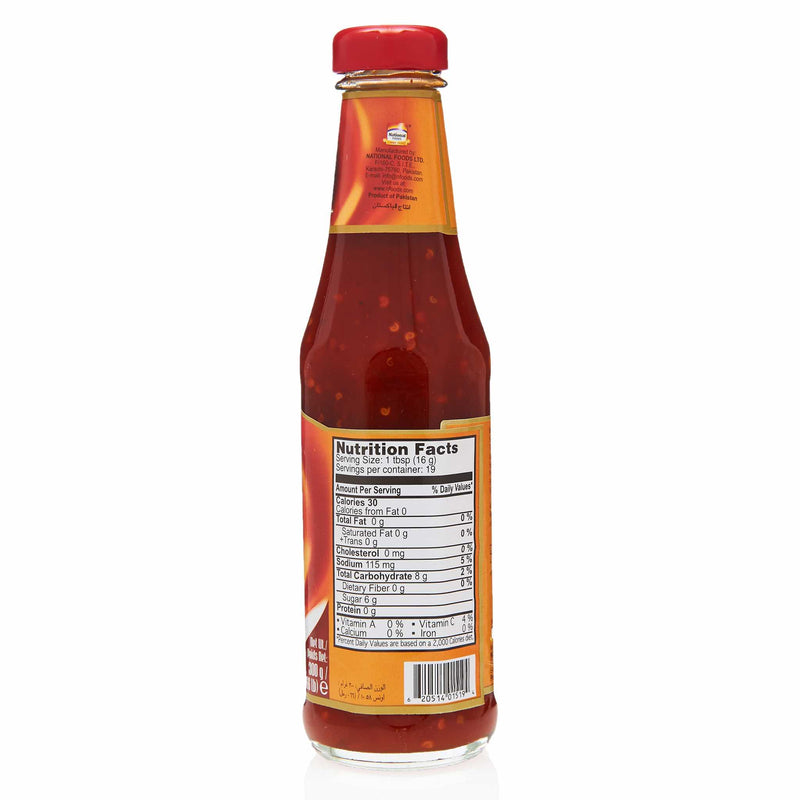 National Samosa Chutney Sauce - Nutritional Facts