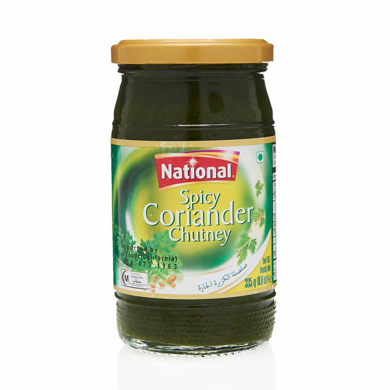 National Coriander Chutney - Front