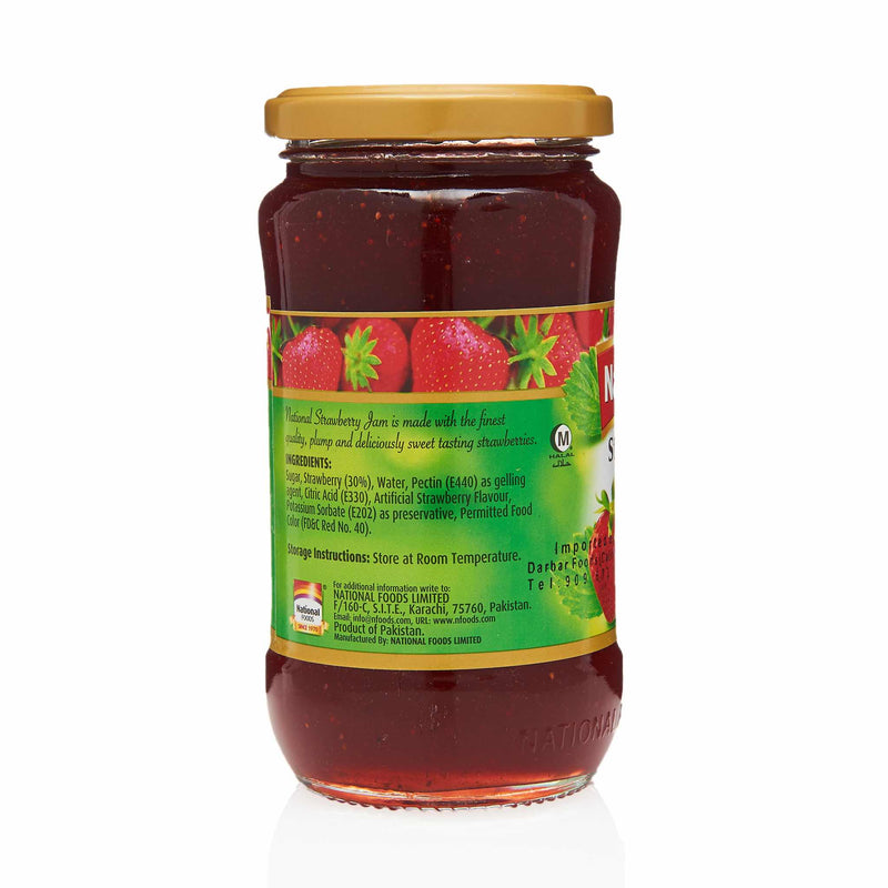 National Strawberry Jam - Ingredients