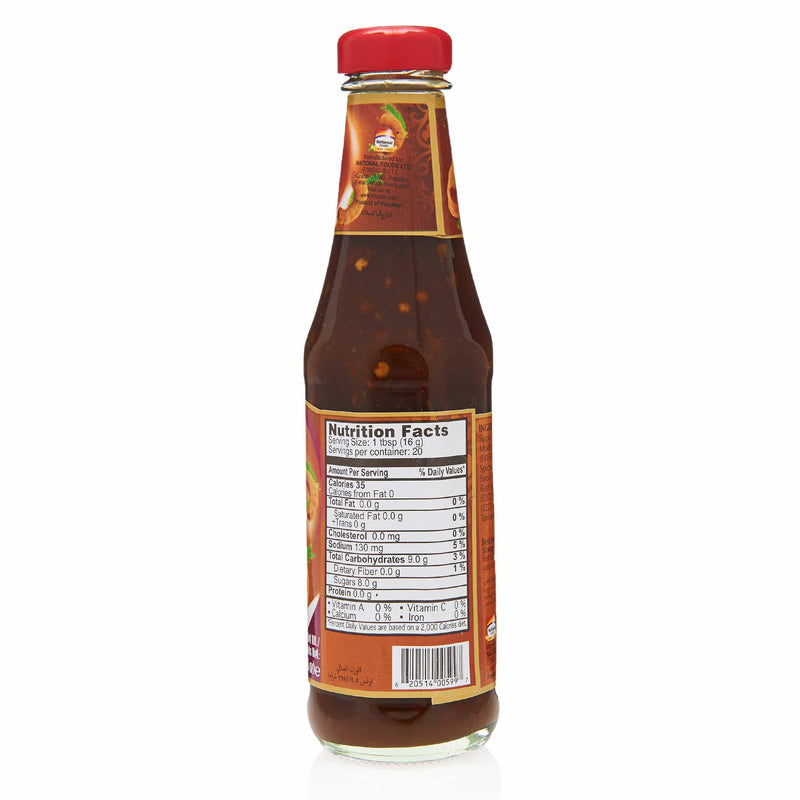 National Tangy Tamarind Chutney - Nutritonal Facts