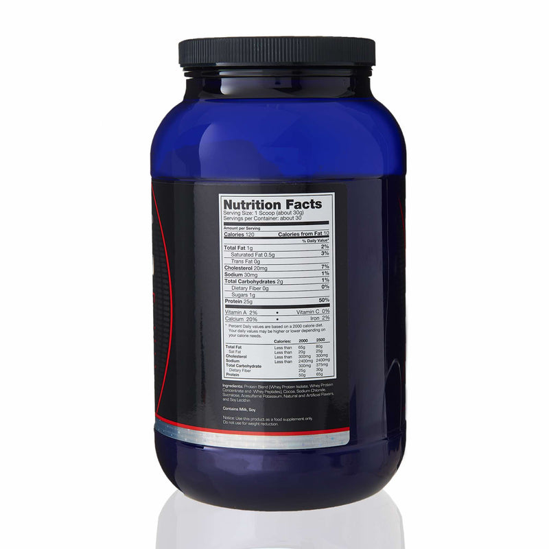 Ultimate Nutrition Halal Chocolate Whey Protein - Ingredients