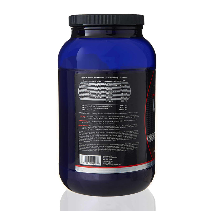 Ultimate Nutrition Halal Chocolate Whey Protein - Directions