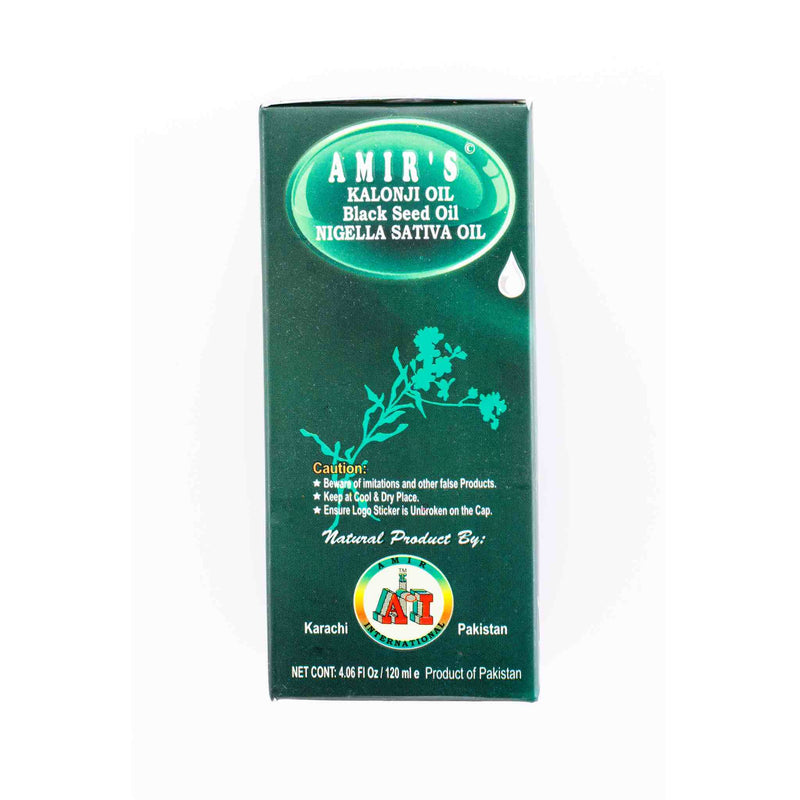 Amir's Kalonji Oil  Black Seed Oil - Side Box