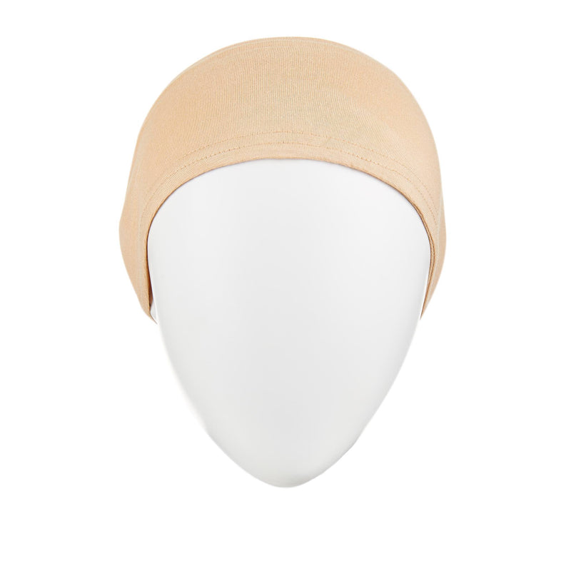 Bandana Head Cap for Hijab - Beige