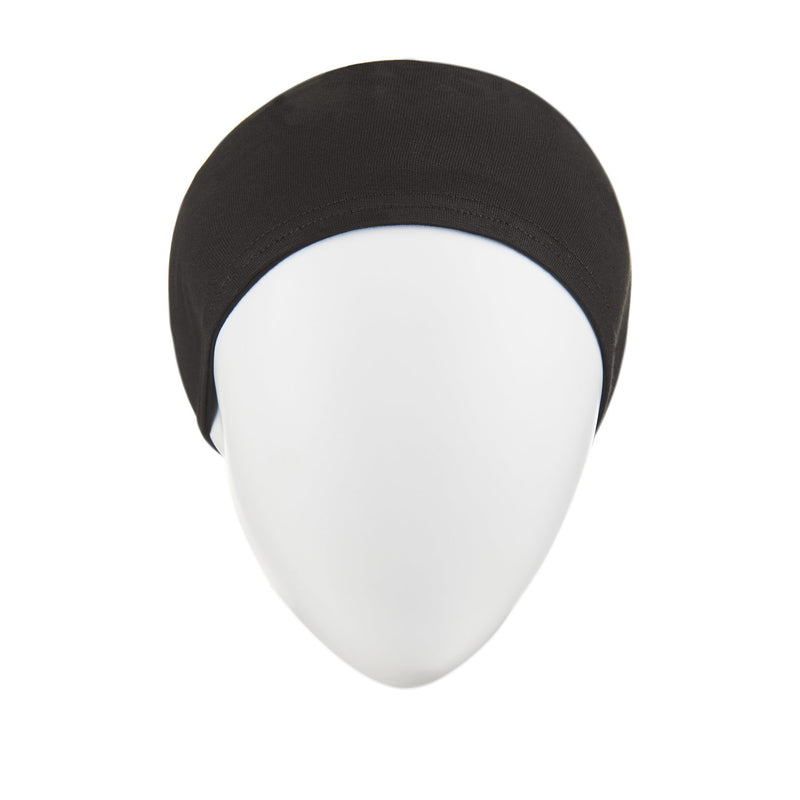 Bandana Head Cap for Hijab - Black