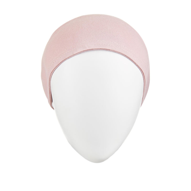 Bandana Head Cap for Hijab - Rose