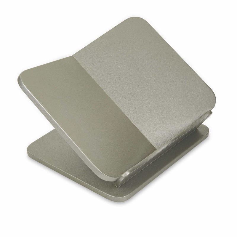 Quran Rehal and Book Reader in Silver - Side