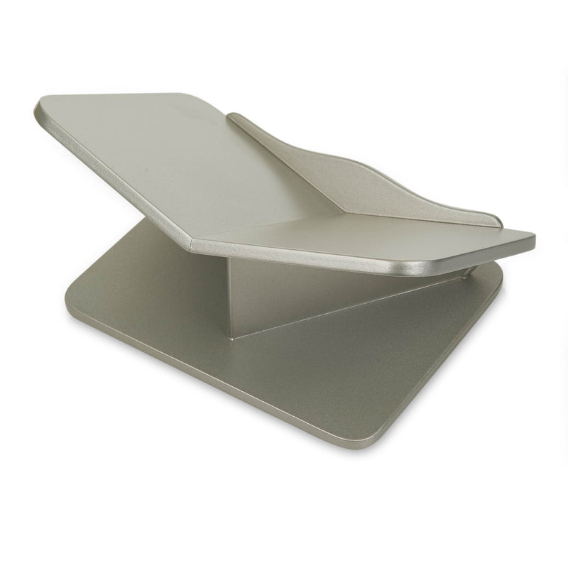 Quran Rehal and Book Reader in Silver - Back