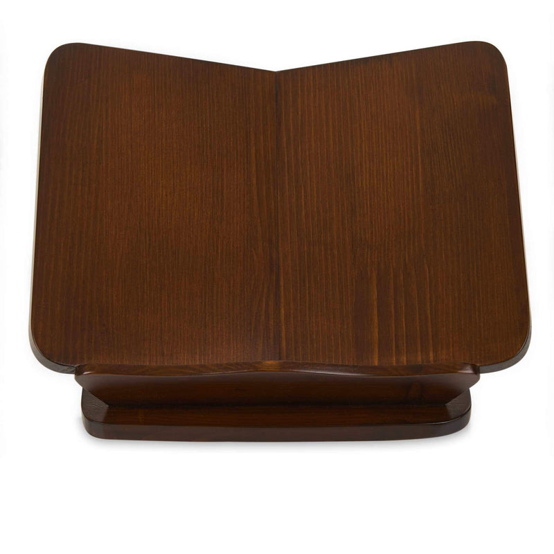 Book Reader Rehal in Walnut - Front