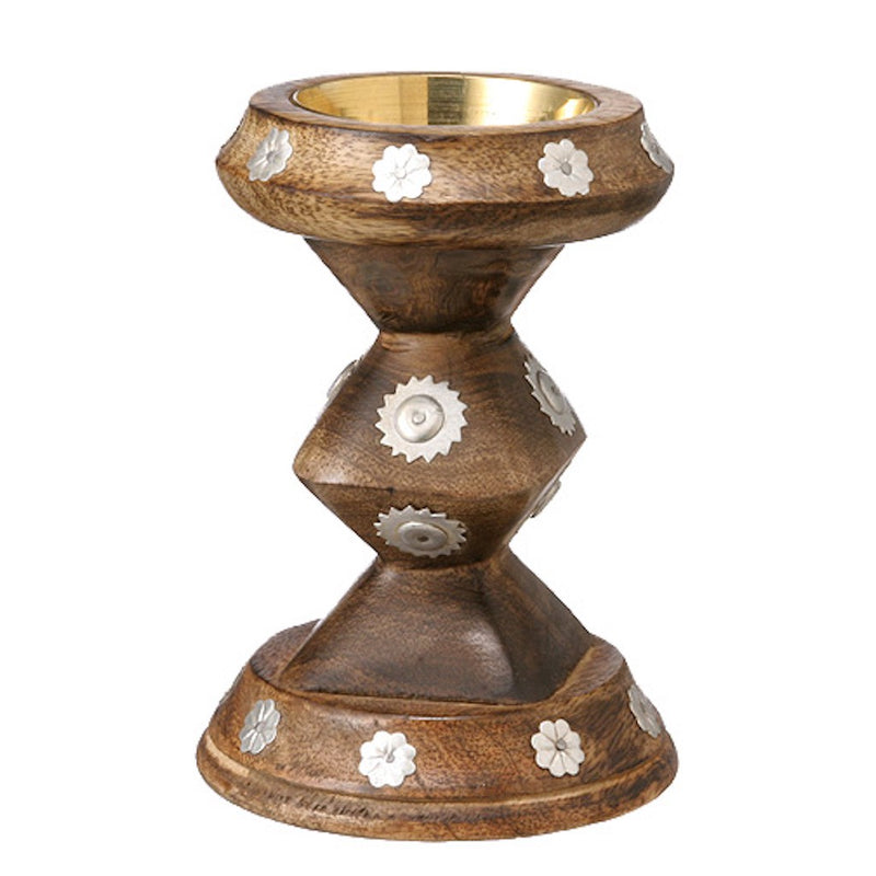 Madina Wooden Charcoal Holder