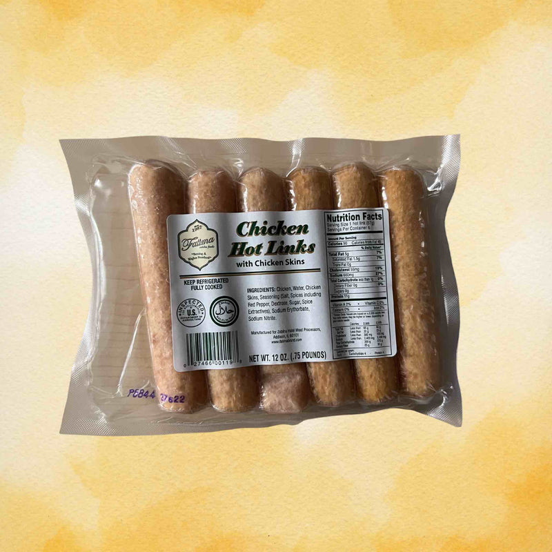 Chicken Hotlinks Sausage front