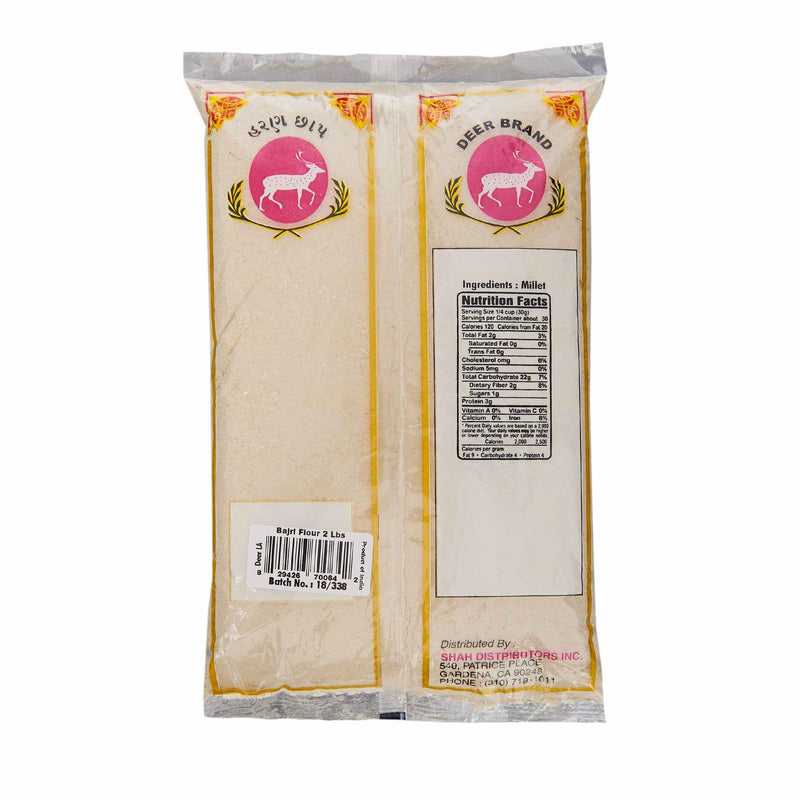 Deer Bajri Flour Ingredients