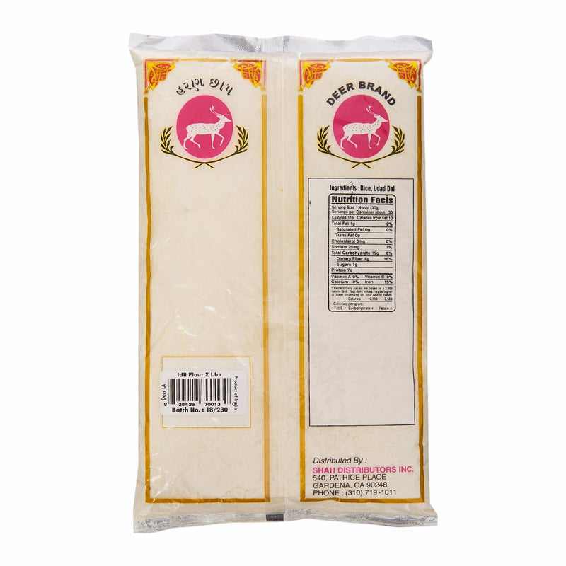 Deer Idli Flour Ingredients