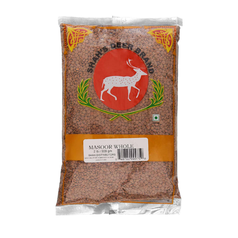 Deer Red Lentil Masoor Whole - Front