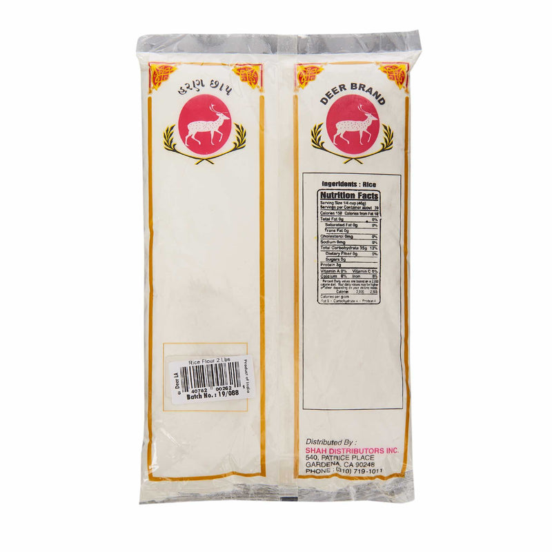 Deer Rice Flour Ingredients