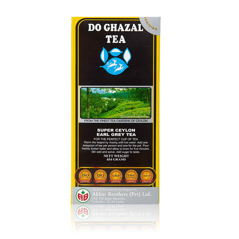 Do Ghazal Earl Grey Black Loose Tea - Side