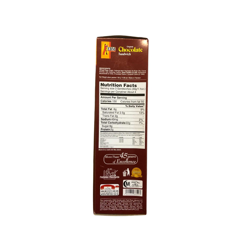 EBM Sooper Chocolate Biscuit - 3 pack