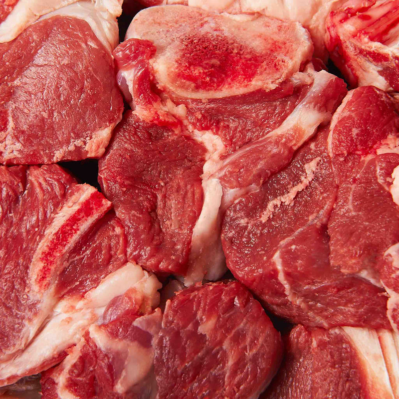 Lamb Cubes Stew Gosht - Detail