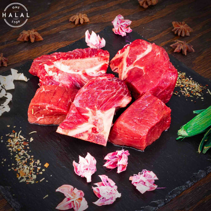 Grass-fed Grass-finished Bone-In Stew Cubes - 3