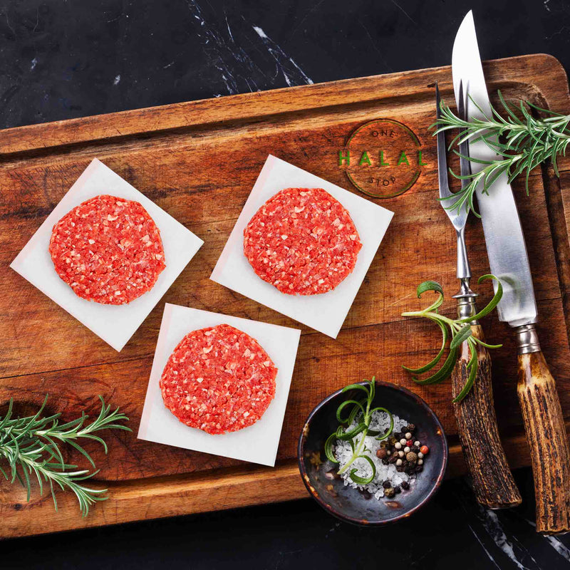 Halal Zabiha Beef Burger - 1