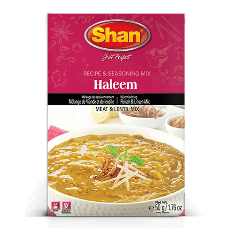 Shan Haleem Recipe Mix - Front