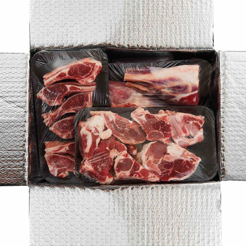 Zabiha Halal Full Lamb - Top View