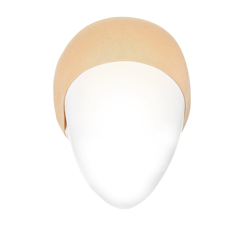 Beige Full Size Head Cap for Hijab